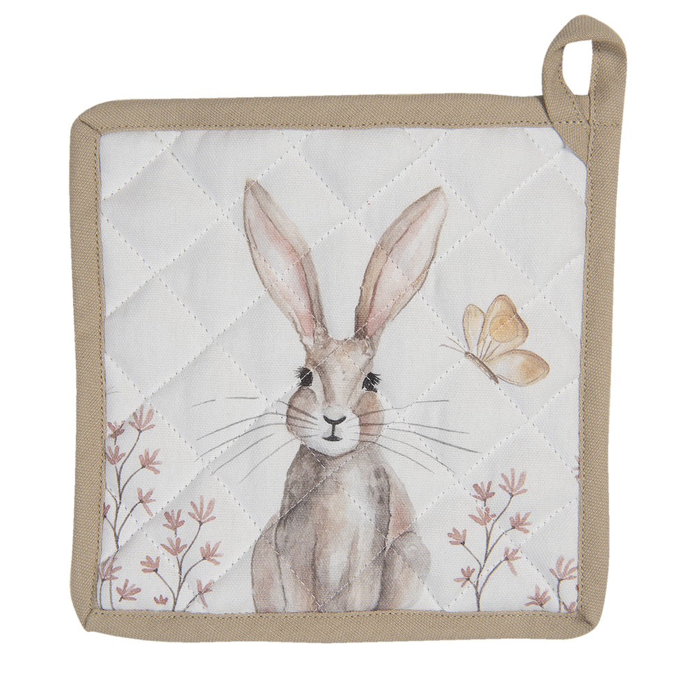 Easter Bunny Oven Glove & Pot Holder Set