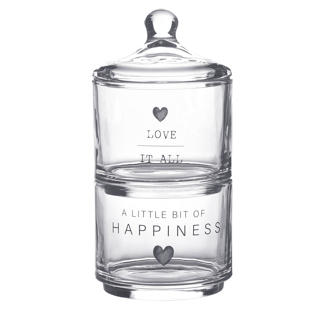 Stacking Storage Jars - A Little Bit of Happiness
