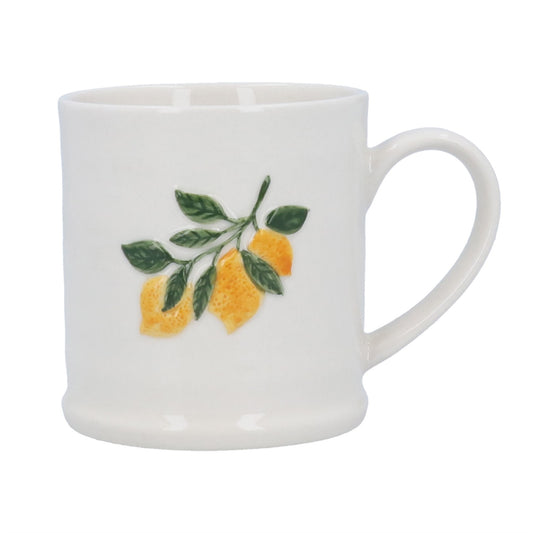 Stoneware Mug – Lemon Branch