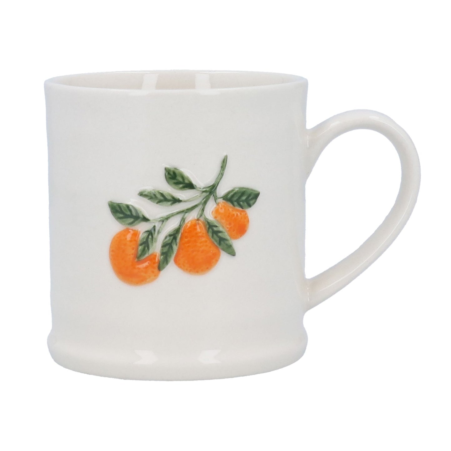 Stoneware Mug – Orange Branch