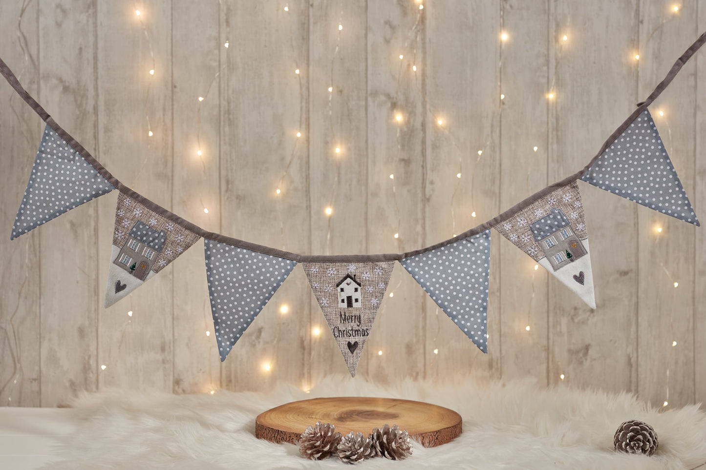 Christmas House Bunting Garland