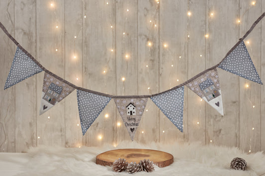 Christmas House Bunting Garland