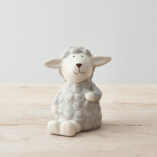 Small Sitting Sheep Ornament