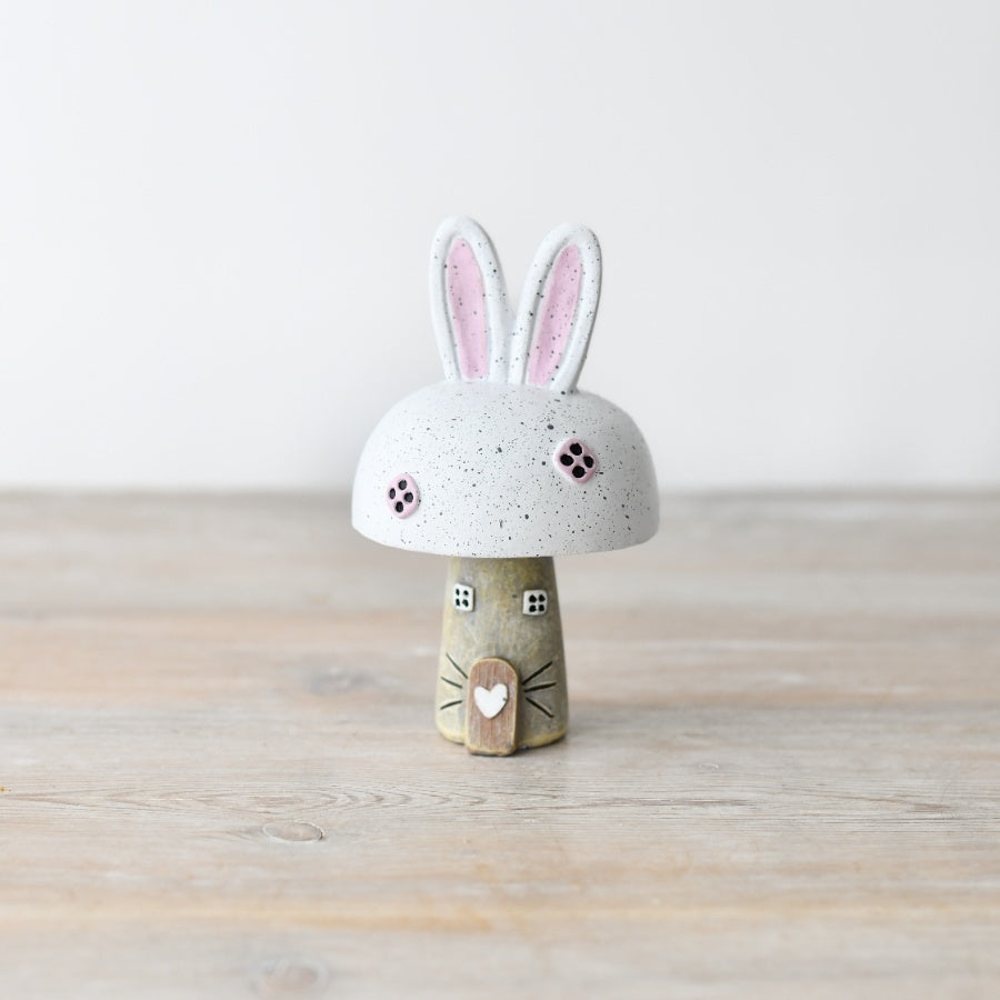 Mushroom Bunny House Ornament