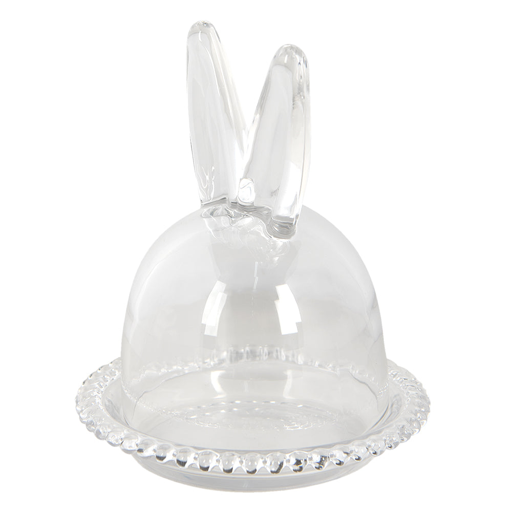 Glass Dome Bunny Cloche Bell Jar