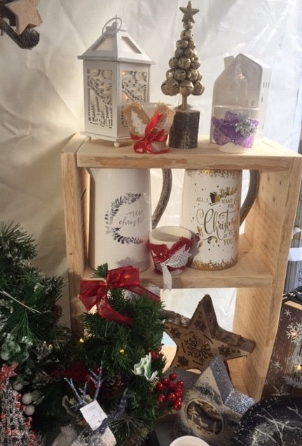 Handmade Christmas Candle Holders