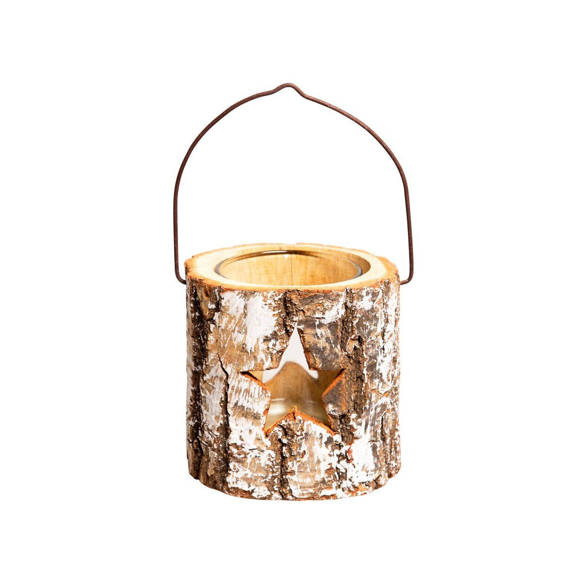 Winter star tealight holder