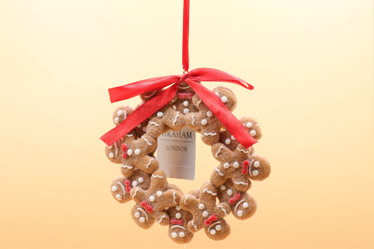 Resin Decoration - Gingerbread Man Wreath