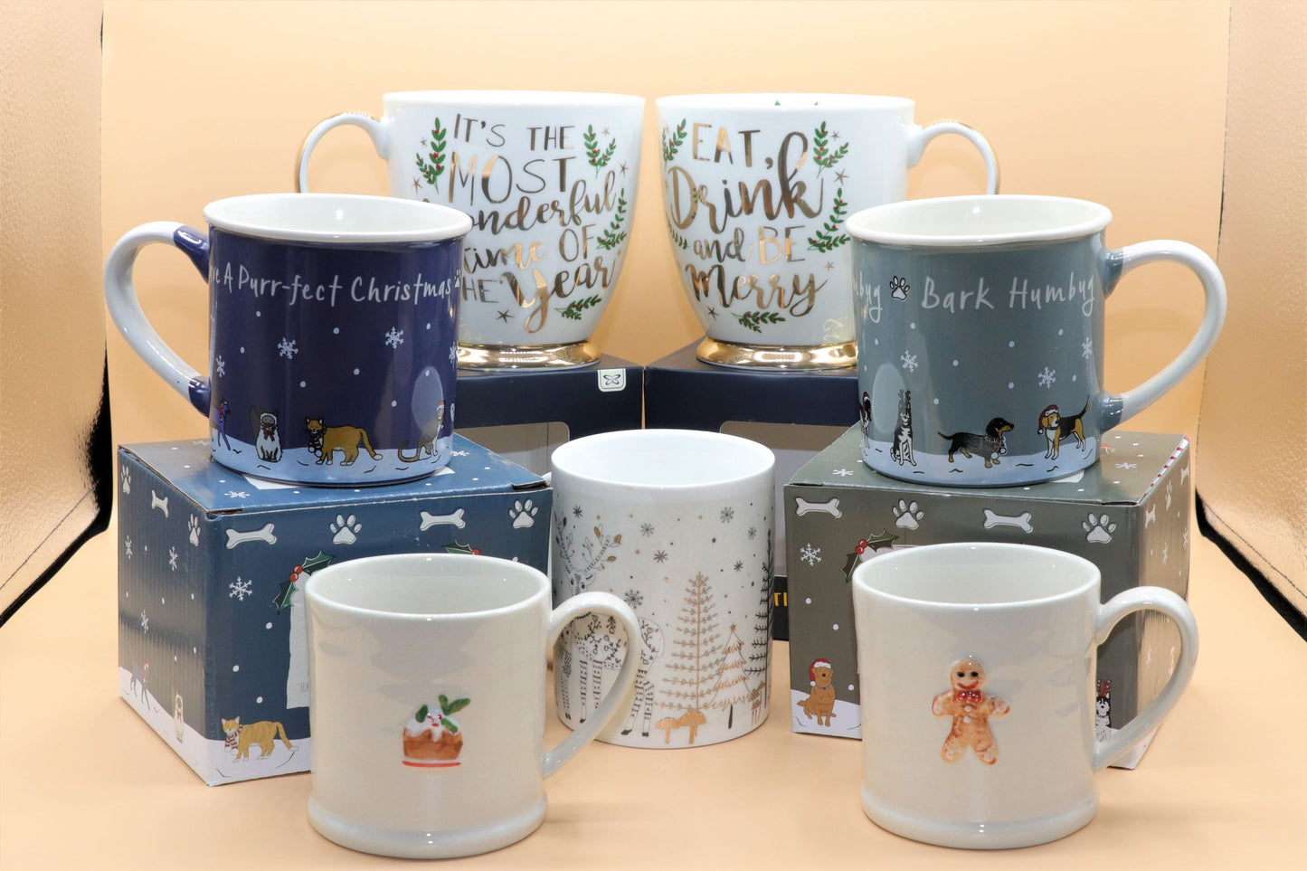 Bark Humbug / Have a Purrfect Christmas Mug