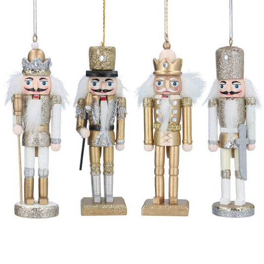 Pair of Hanging Nutcracker Decorations