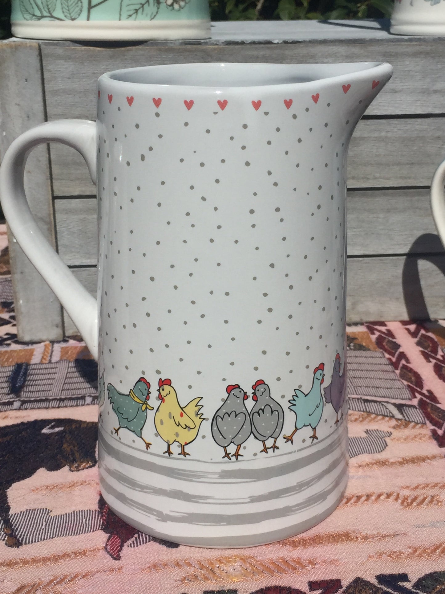 Large Spring Hens Jug