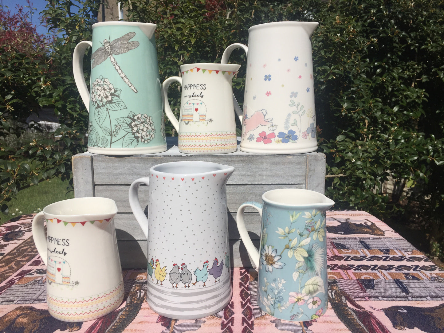 Large Spring Rabbit Jug