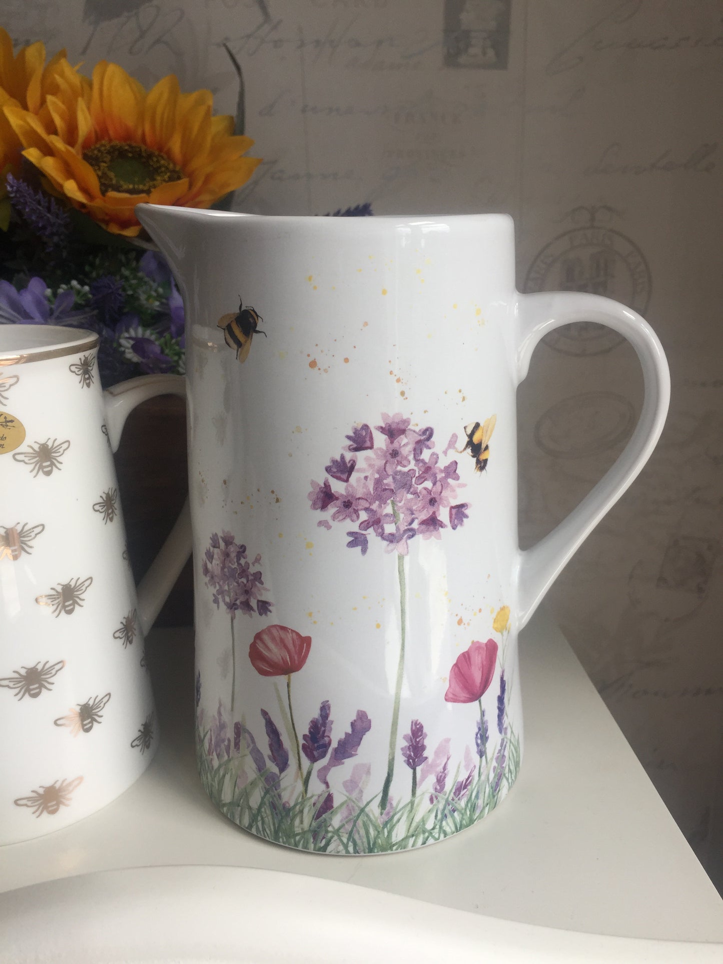 Large Busy Bees Jug