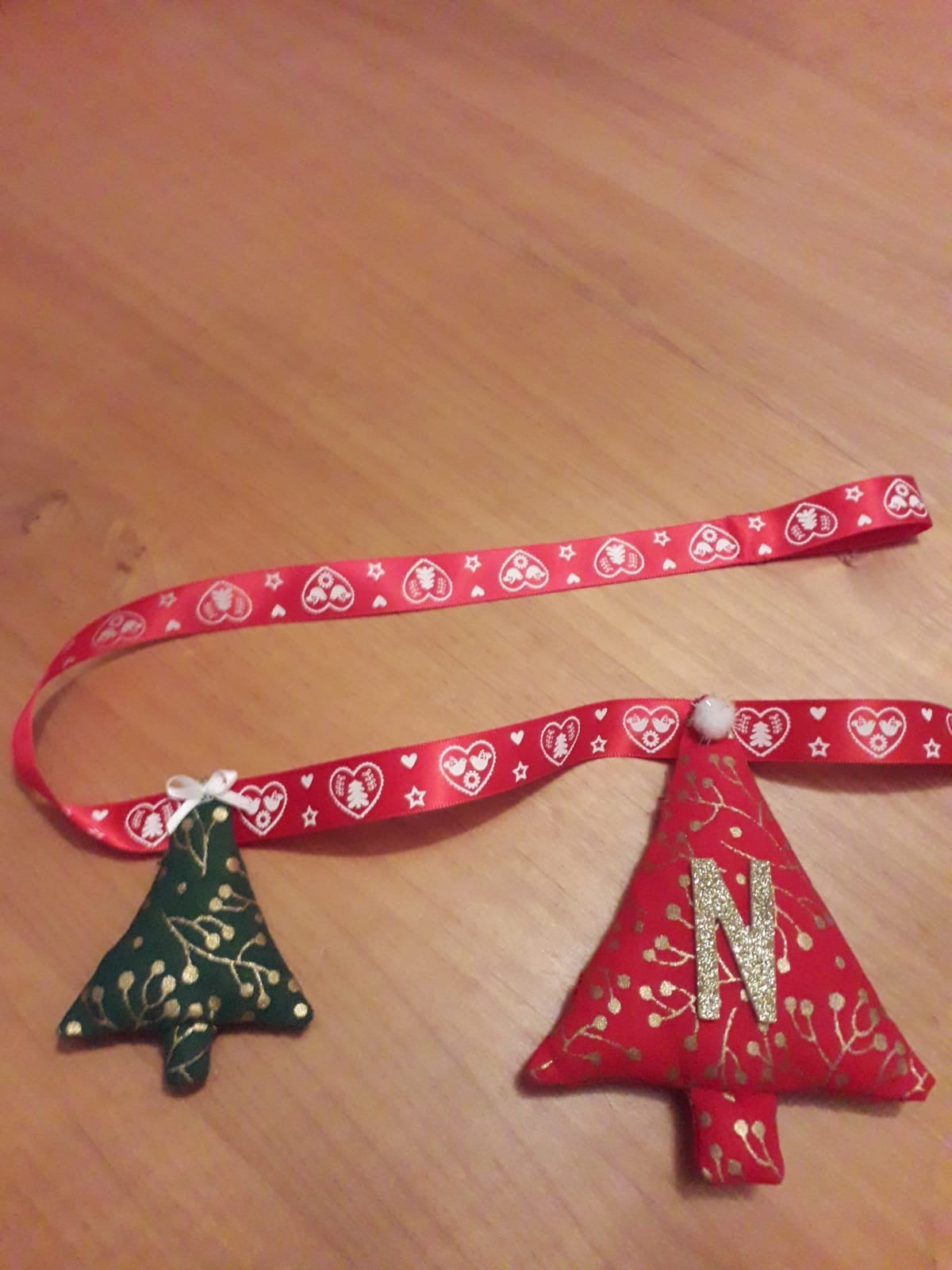 Handmade Noel Christmas Bunting Garland