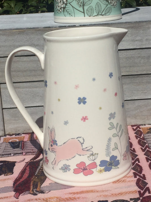 Large Spring Rabbit Jug