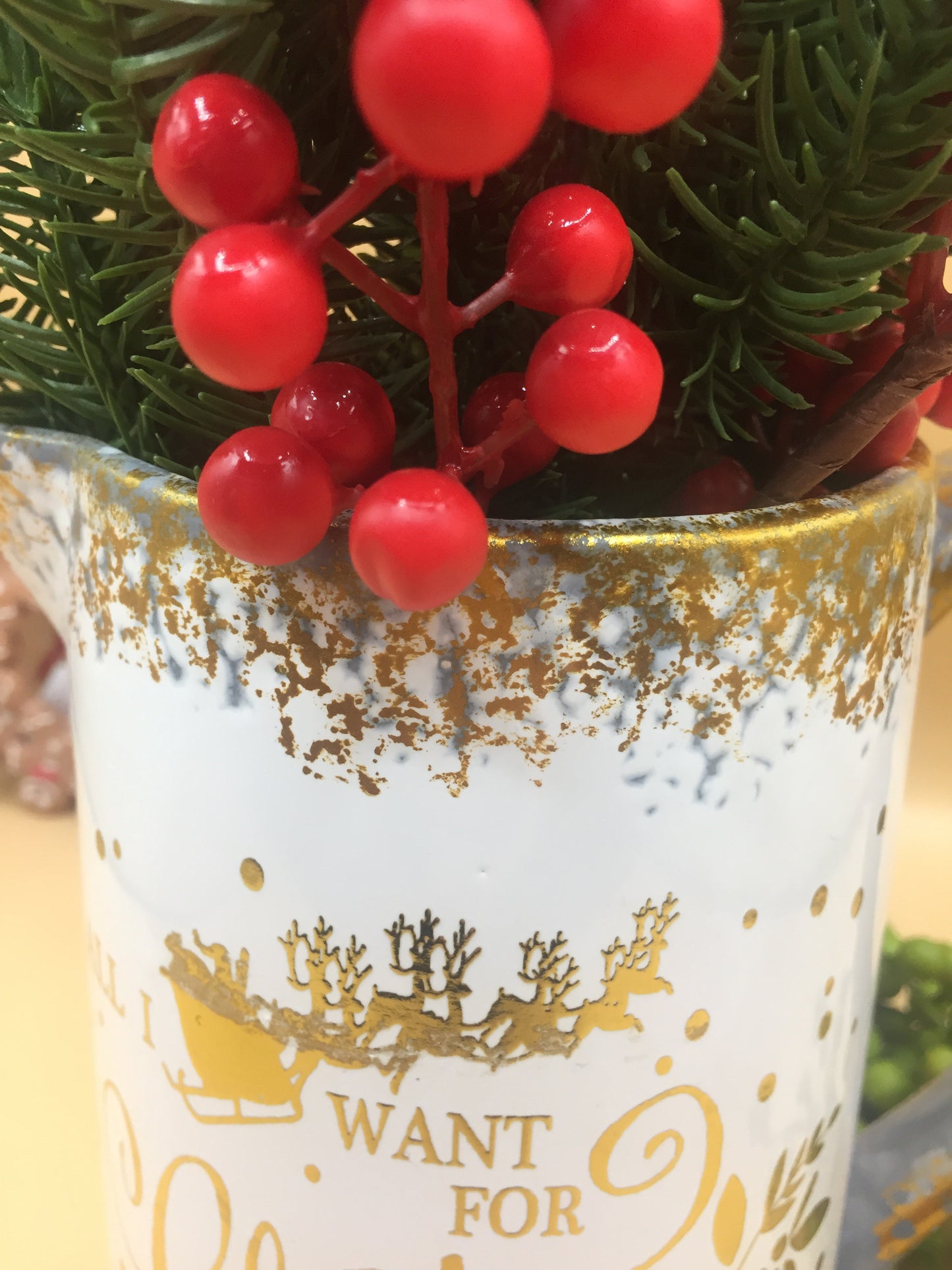 Large All I Want For Christmas Jug