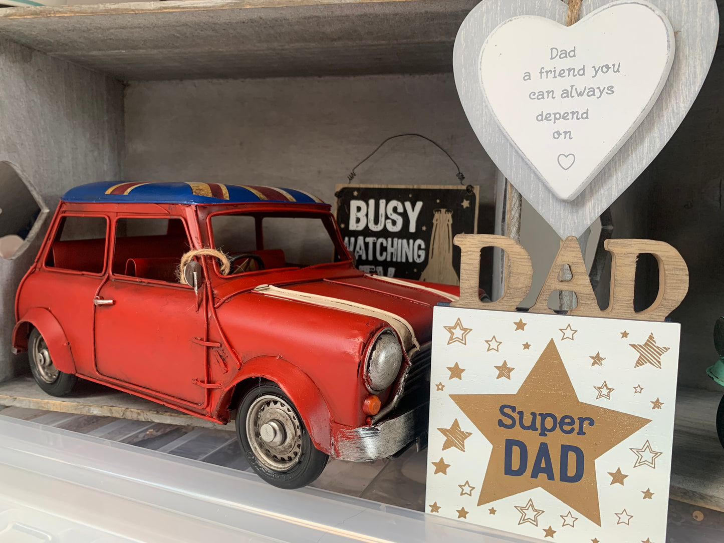 Tin Transport Mini Red