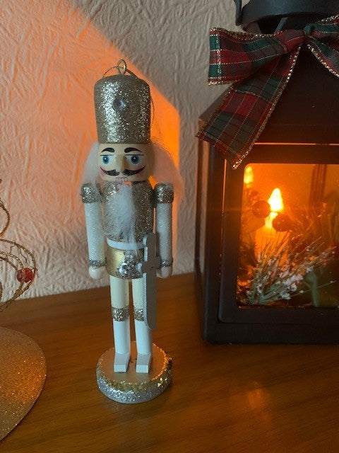 Pair of Hanging Nutcracker Decorations