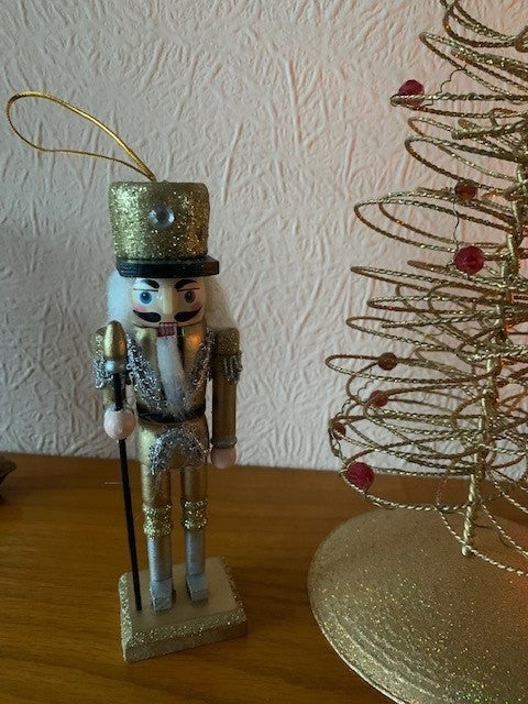 Pair of Hanging Nutcracker Decorations