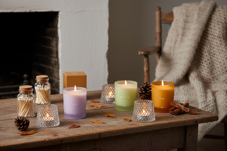 Candles with Products