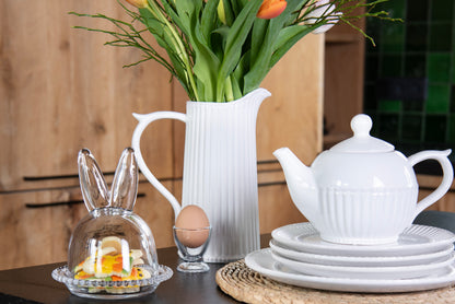 Glass Dome Bunny Cloche Bell Jar