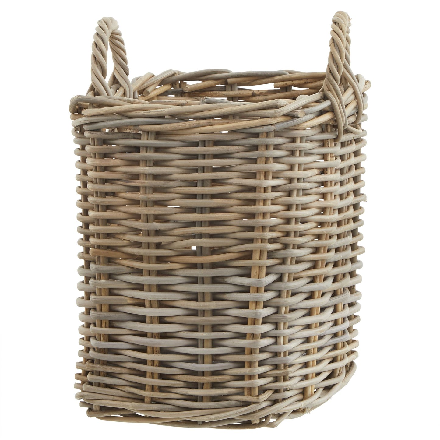 Rattan Square Wicker Storage Log Baskets - 3 sizes available