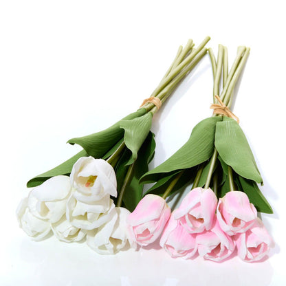 Faux Tulip Bunch - 2 colours