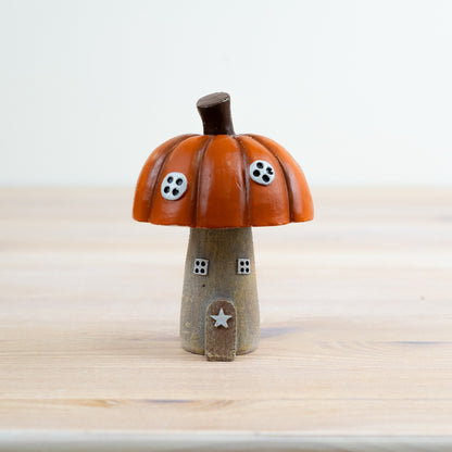 Pumpkin Roof House Ornaments - 3 styles