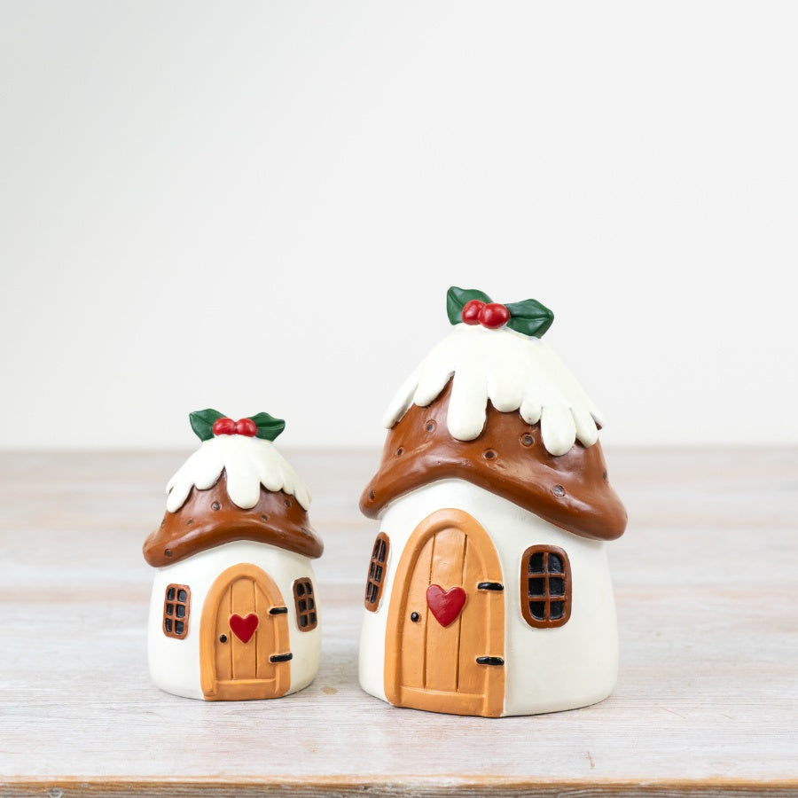 Christmas Pudding House (2 sizes)