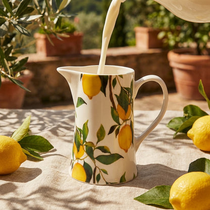 Bone China Lemon Tree Jug