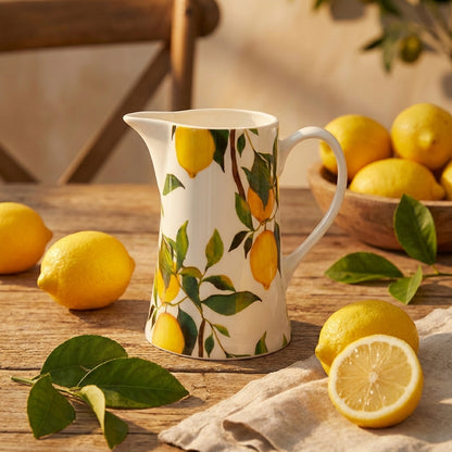 Bone China Lemon Tree Jug