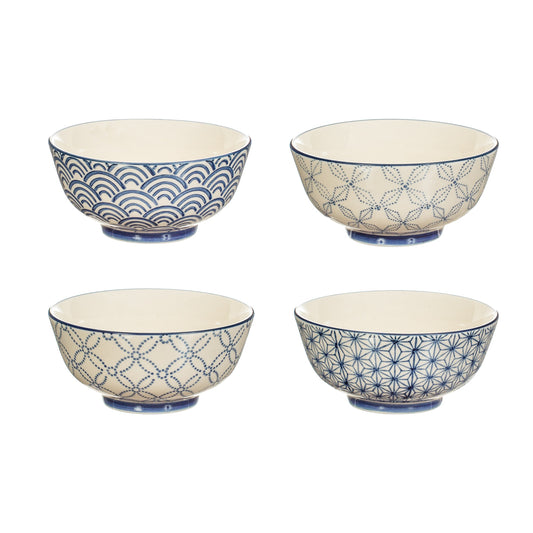 Sashiko Patterned Bowls - 4 designs available
