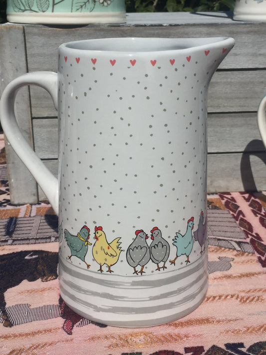 Large Spring Hens Jug